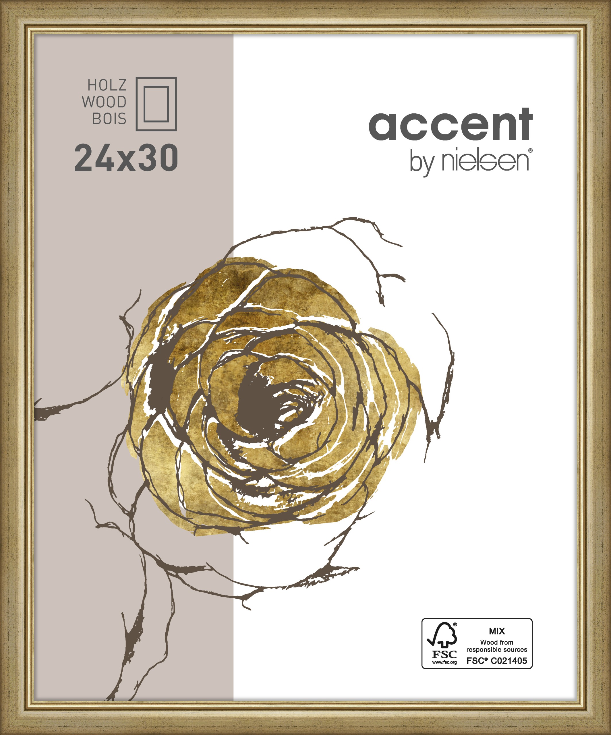 Nielsen Ascot Holz-Bilderrahmen Wechselrahmen